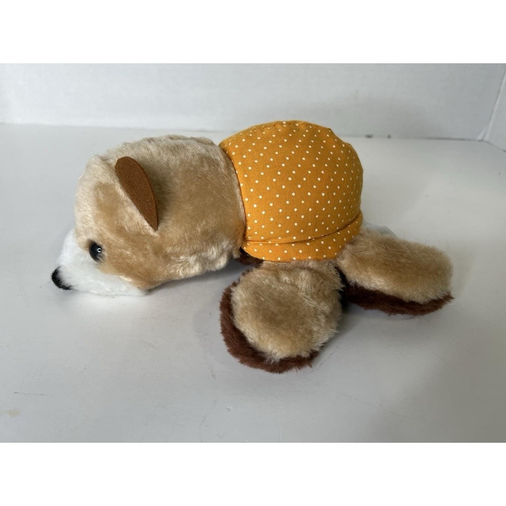 NOS Vtg Flip Flops Reversible Monkey Bear Amtoy 1980 Plush Stuffed Polka Dot